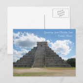 Groeten uit Chichén Itzá, Mexico Briefkaart (Voorkant / Achterkant)