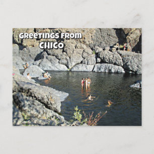 Groeten uit Chico (u kunt de woorden wijzigen) Briefkaart