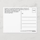 Groeten uit Cincinnati, Ohio! Briefkaart (Achterkant)