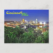 Groeten uit Cincinnati, Ohio! Briefkaart (Voorkant)