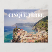 Groeten uit Cinque Terre, Briefkaart Vernazza