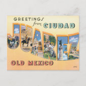 Groeten uit Ciudad Juarez Briefkaart (Voorkant)