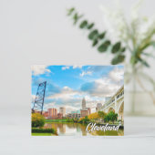 Groeten uit Cleveland, Ohio, Verenigde Staten Feestdagenkaart (Staand voorkant)