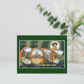 Groeten uit Cody, Wyoming.  postkaart (Staand voorkant)