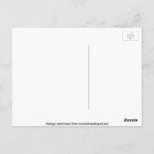 Groeten uit Cody, Wyoming.  postkaart (Achterkant)