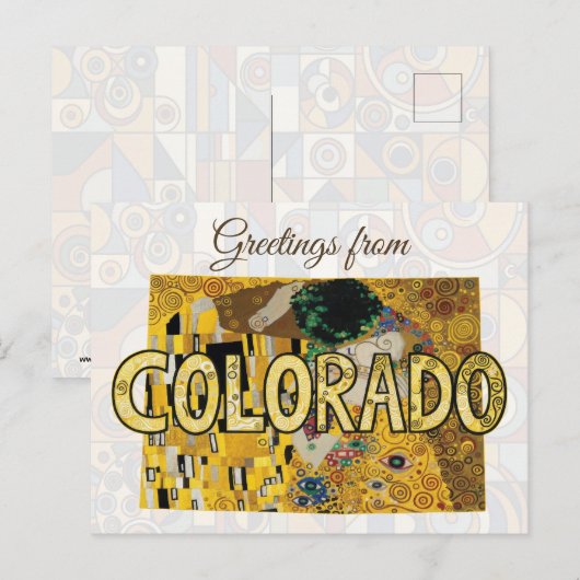 Groeten uit Colorado Briefkaart (Voorkant / Achterkant)