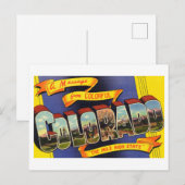  Groeten uit Colorado Briefkaart (Voorkant / Achterkant)