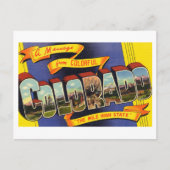  Groeten uit Colorado Briefkaart (Voorkant)