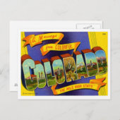 Groeten uit Colorado Briefkaart (Voorkant / Achterkant)