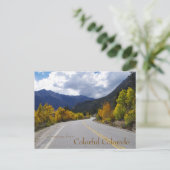 Groeten uit Colorful Colorado Briefkaart (Staand voorkant)