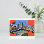  groeten uit Columbia, South Carolina Briefkaart (Staand voorkant)