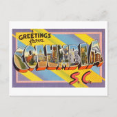  groeten uit Columbia, South Carolina Briefkaart (Voorkant)