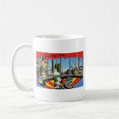 Groeten uit Columbia South Carolina Koffiemok (Links)