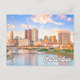 Groeten uit Columbus, Ohio, Verenigde Staten Briefkaart