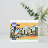 groeten uit Connecticut Briefkaart (Staand voorkant)