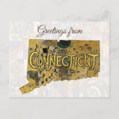 Groeten uit Connecticut Briefkaart (Voorkant)