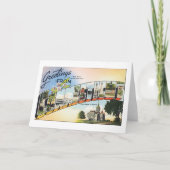 Groeten uit Connecticut Kaart (Voorkant)