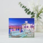 Groeten uit Corpus Christi, Texas Briefkaart (Staand voorkant)