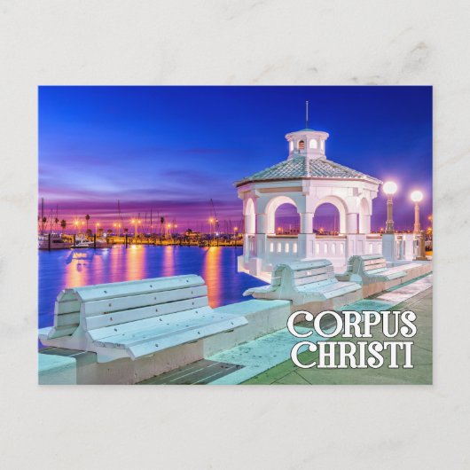 Groeten uit Corpus Christi, Texas Briefkaart (Voorkant)
