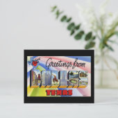 Groeten uit Dallas Texas Briefkaart (Staand voorkant)