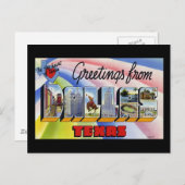 Groeten uit Dallas Texas Briefkaart (Voorkant / Achterkant)