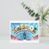  groeten uit Dalton, Georgia, Briefkaart (Staand voorkant)