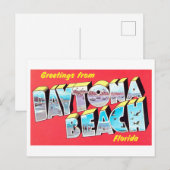 Groeten uit Daytona Beach, Florida,  Briefkaart (Voorkant / Achterkant)