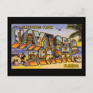 Groeten uit Daytona Beach Florida Briefkaart
