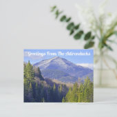 Groeten uit de Adirondacks Briefkaart (Staand voorkant)
