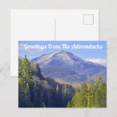 Groeten uit de Adirondacks Briefkaart (Voorkant / Achterkant)