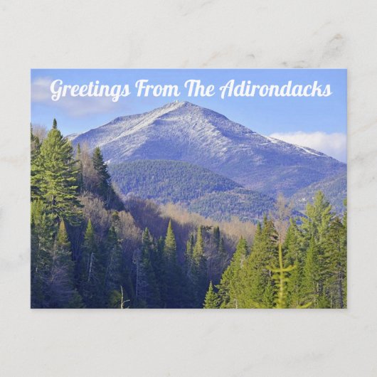 Groeten uit de Adirondacks Briefkaart (Voorkant)