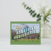 Groeten uit de Anarchist New York City! Briefkaart (Staand voorkant)