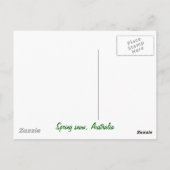 Groeten uit de Australische Alpen Briefkaart (Achterkant)