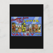 Groeten uit de benedenloop van de Rio Grande Valle Briefkaart (Voorkant)