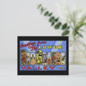 Groeten uit de benedenloop van de Rio Grande Valle Briefkaart (Staand voorkant)