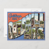 Groeten uit de bergen van Catskills Briefkaart (Voorkant / Achterkant)