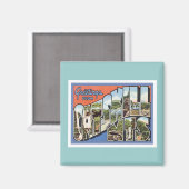 Groeten uit de bergen van Catskills Magneet (Voorkant / Achterkant)