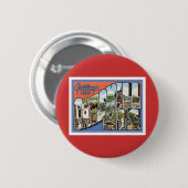 Groeten uit de bergen van Catskills Ronde Button 5,7 Cm (Voorkant /achterkant)