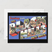 Groeten uit de Black Hills South Dakota Briefkaart (Voorkant / Achterkant)