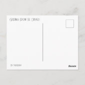 Groeten uit de Catskills Briefkaart (Achterkant)