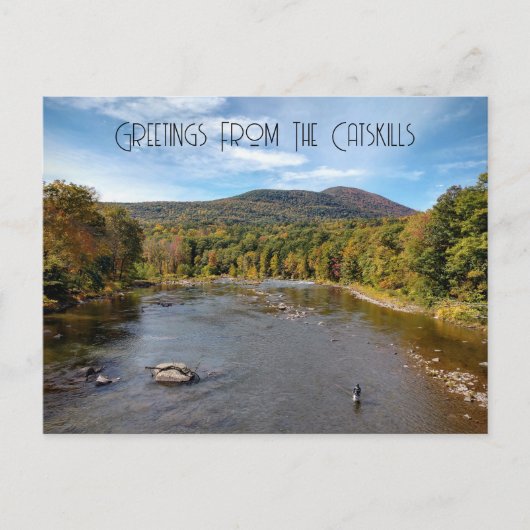 Groeten uit de Catskills Briefkaart (Voorkant)