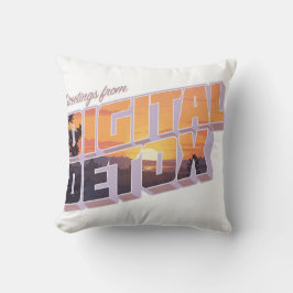 Groeten uit de digitale detox kussen