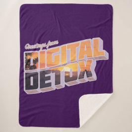 Groeten uit de digitale detox sherpa deken