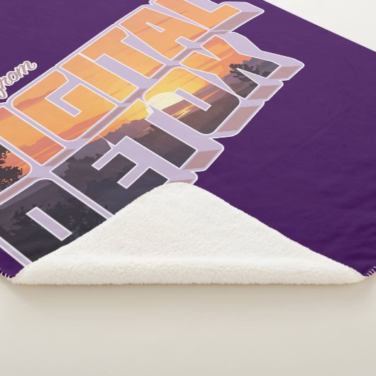 Groeten uit de digitale detox sherpa deken (3/4)