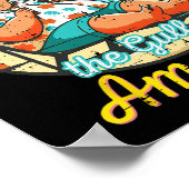 Groeten uit de Golf van Amerika Strand Grappig Poster (Hoek)