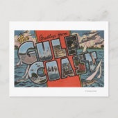 Groeten uit de Golfkust Briefkaart (Voorkant)