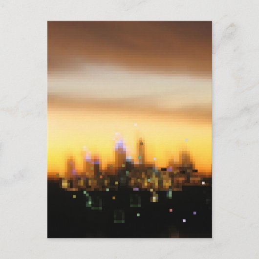 groeten uit de grote stad briefkaart (Voorkant)