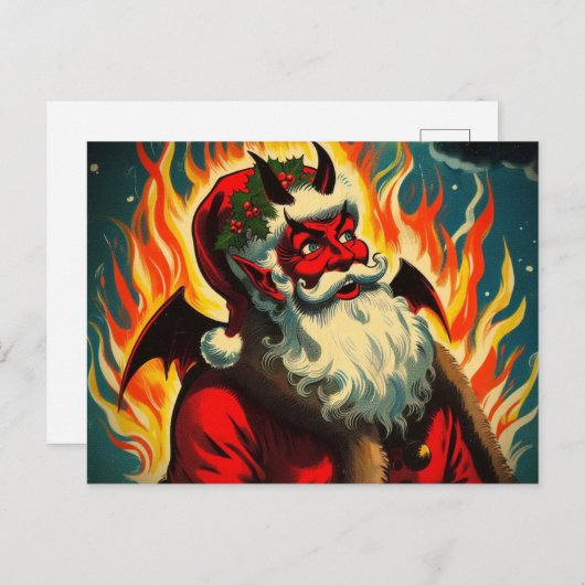 Groeten uit de hel briefkaart (Voorkant / Achterkant)