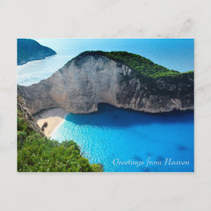 Groeten uit de hemel briefkaart