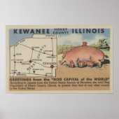 Groeten uit de hoofdstad van de wereld poster (Voorkant)